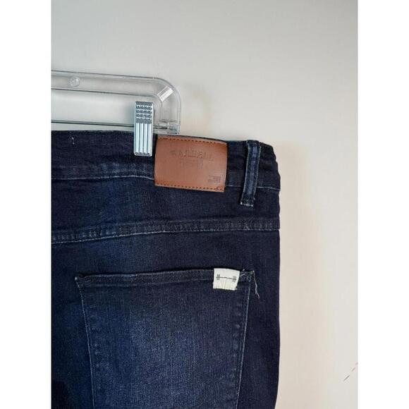 Barbell Apparel Jeans Mens 38x33 Dark Blue Performance Stretch - Picture 3 of 8